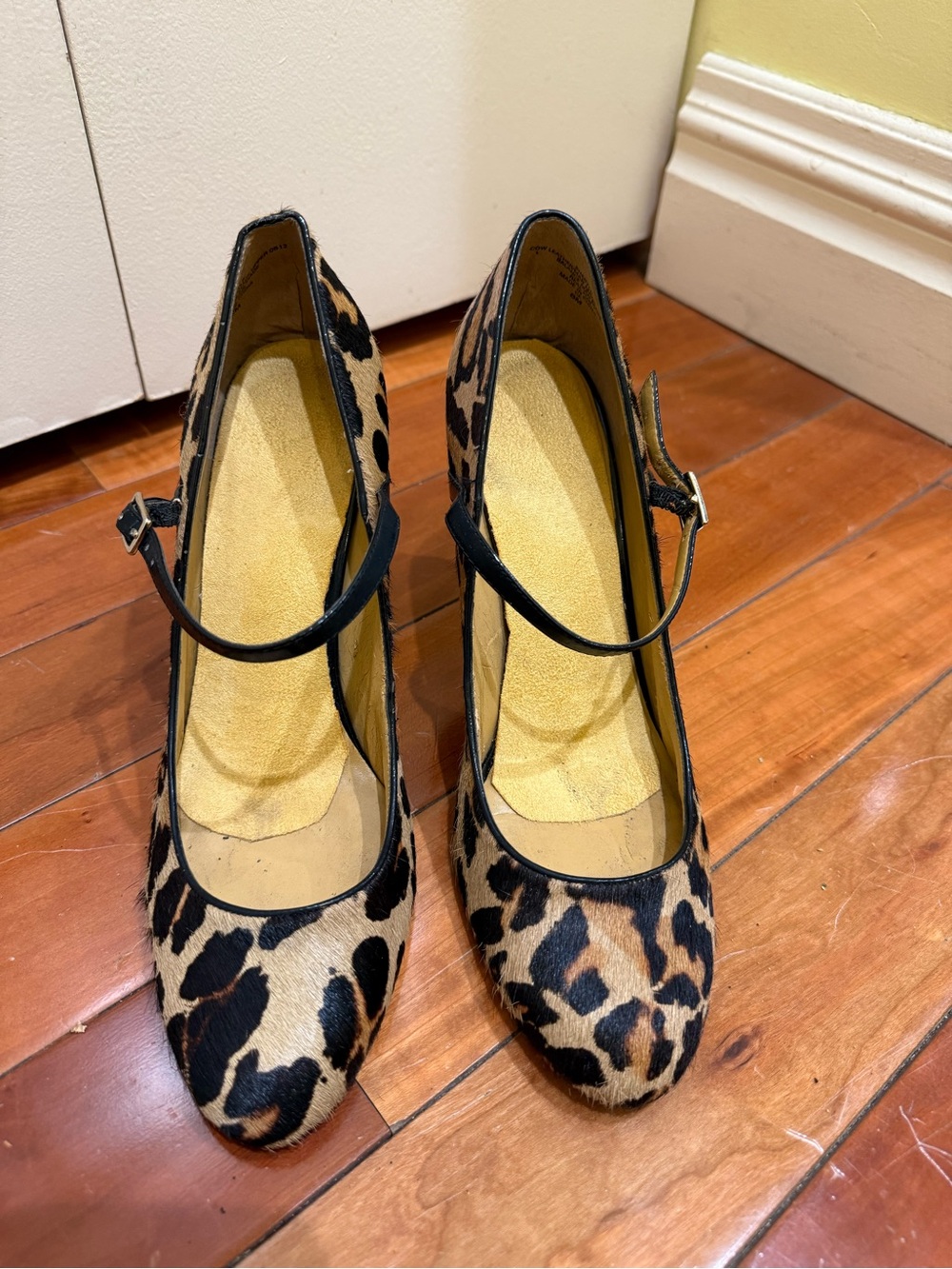 Nine West Leopard Print Mary Jane Pumps - Women